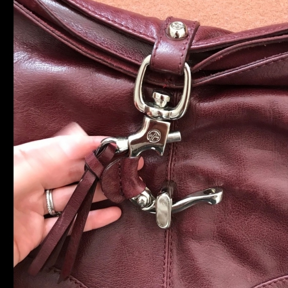 Gorgeous Francesco Biasia Shoulder Bag EUC - Picture 6 of 12
